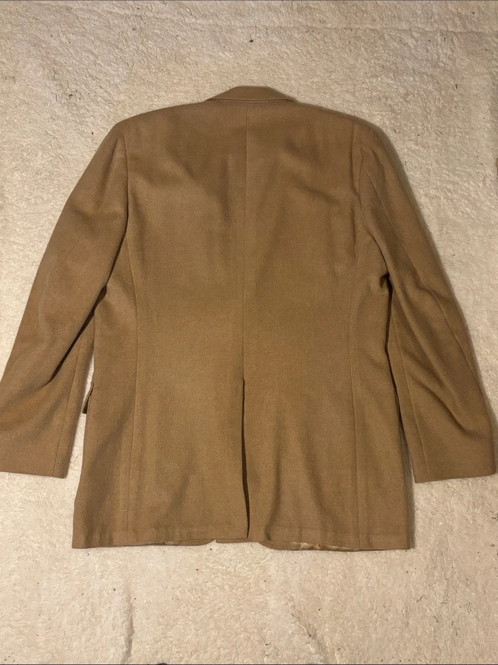 Saks Fifth Avenue Camel Brown Wool Sport Coat